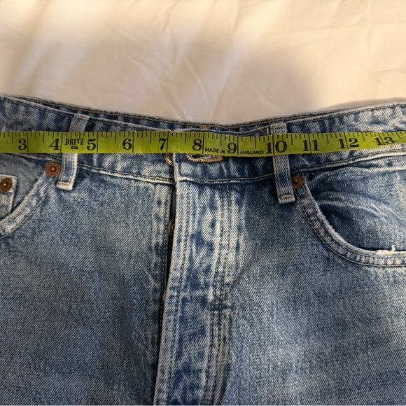 Zara Blue Jean Shorts - Picture 3 of 6